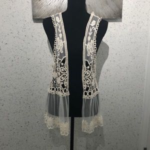 Women's Lace Vest